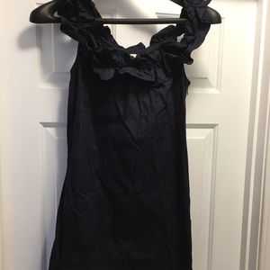 Navy blue cocktail dress